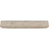 Ekena Millwork Rough Sawn Faux Wood Fireplace Mantel, Aged Pine, 8"H x 8"D x 48"W MANURS08X08X48AP